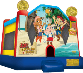 Jake and Neverland Pirates Bounce House