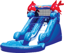 Lil Kahuna Inflatable Water Slide