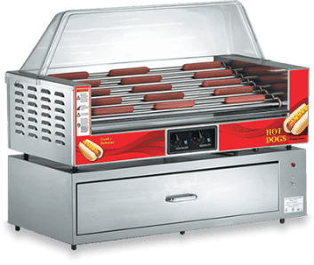 Hot Dog Roller Grill Machine