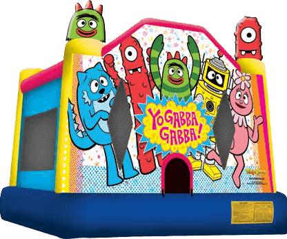 Yo Gabba Gabba Jump Bounce House