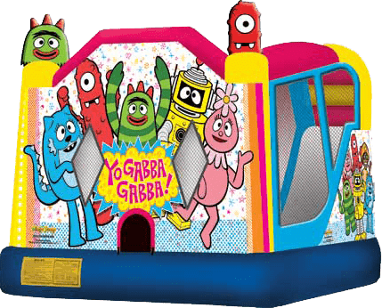 Yo Gabba Gabba Slide Bounce Combo