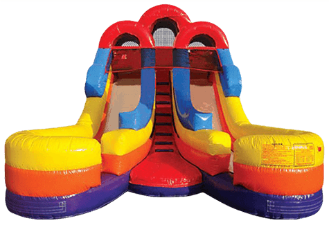 Junior Inflatable Dual Lane Water Slide