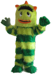 Yo Gaba Gaba – Brobee Mascot