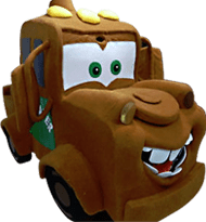 Mater Mascot Character