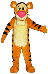 Tiger Pooh Mascot Character