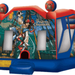 Pirates of the Caribbean Bounce House with a slide