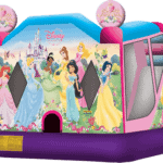 Disney Princess Bounce House with a slide