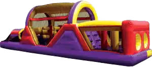 Backyard Inflatable Obstacle Course