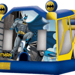 Batman Bounce House with a slide