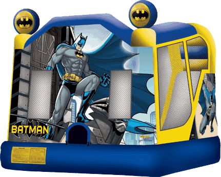Batman Bounce House with a slide