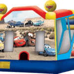 Cars Bounce House with a slide