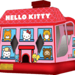 Hello Kitty Bounce House with a slide