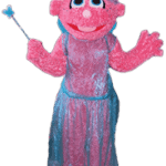 Abby Cadabby mascot
