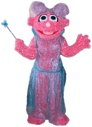 Abby Cadabby mascot