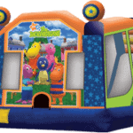 Backyardigans Bounce House with a slide