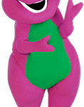 Barney mascot