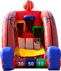 Inflatable Basketball Challenge