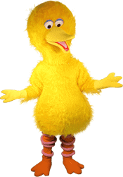 Big Bird mascot
