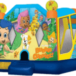 Bubble Guppies Bounce House with a slide
