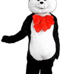 Cat in the Hat mascot