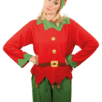 Female Christmas Elf character