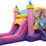 Disney Princess Deluxe Bounce House with a slide