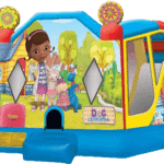 Doc Mcstuffin Bounce House with a slide