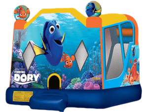 Finding Dory Bounce House with a slide