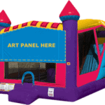 Dream Module Castle Bounce House with a slide