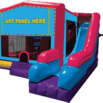 Dream Module Bounce House with a slide