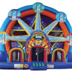 5 in 1 Ferris Wheel Bounce House with a slide