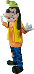 Goofy mascot