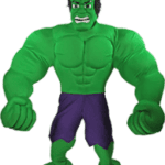 The Incredible Hulk mascot