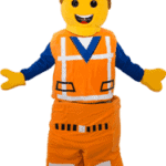 Legoman mascot