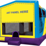 4 in 1 Module Bounce House with a slide