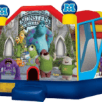 Monsters University Bounce House with a slide