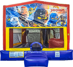 Ninjago Bounce House with a slide