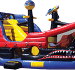 Pirates of Bermuda Inflatable Obstacle Course