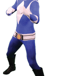 Blue Power Ranger character