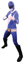 Blue Power Ranger character