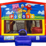 Pocoyo Bounce House with a slide