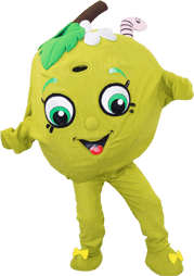 Shopkins Apple mascot