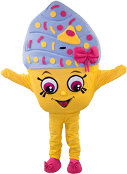 Shopkins Cupcake mascot