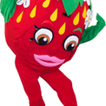 Shopkins Strawberry mascot
