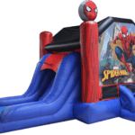 Spiderman Bounce House with a slide