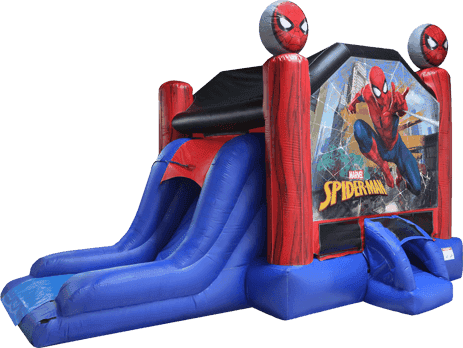 Spiderman Bounce House with a slide