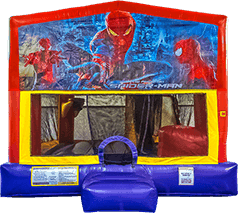 Spiderman Bounce House with a slide