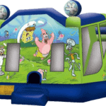 SpongeBob Bounce House with a slide