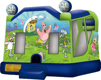 SpongeBob Bounce House with a slide