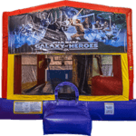 Star Wars Bounce House with a slide